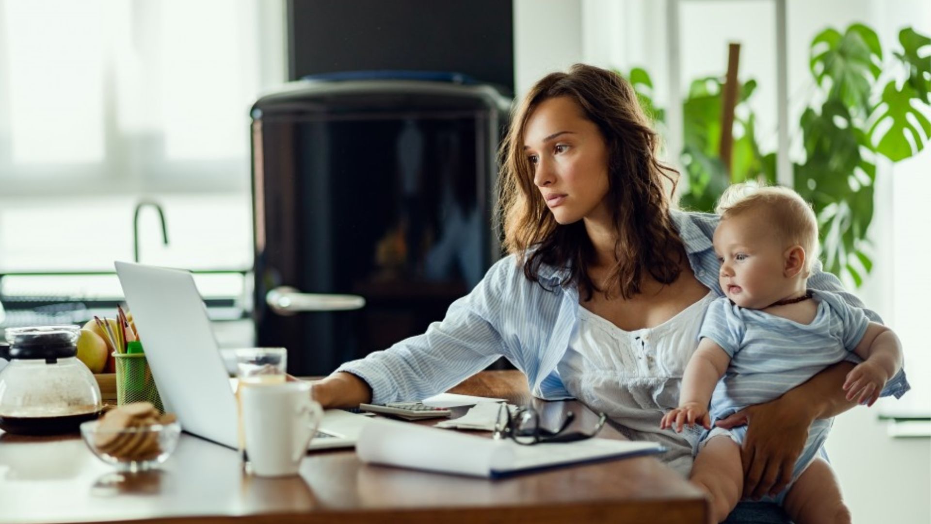 les petits d'une maman active 
