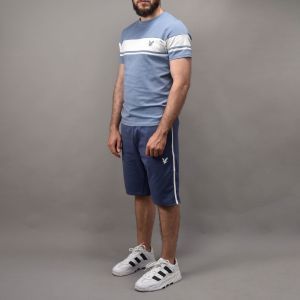 ENSEMBLE EAGLE BLEU BLANC