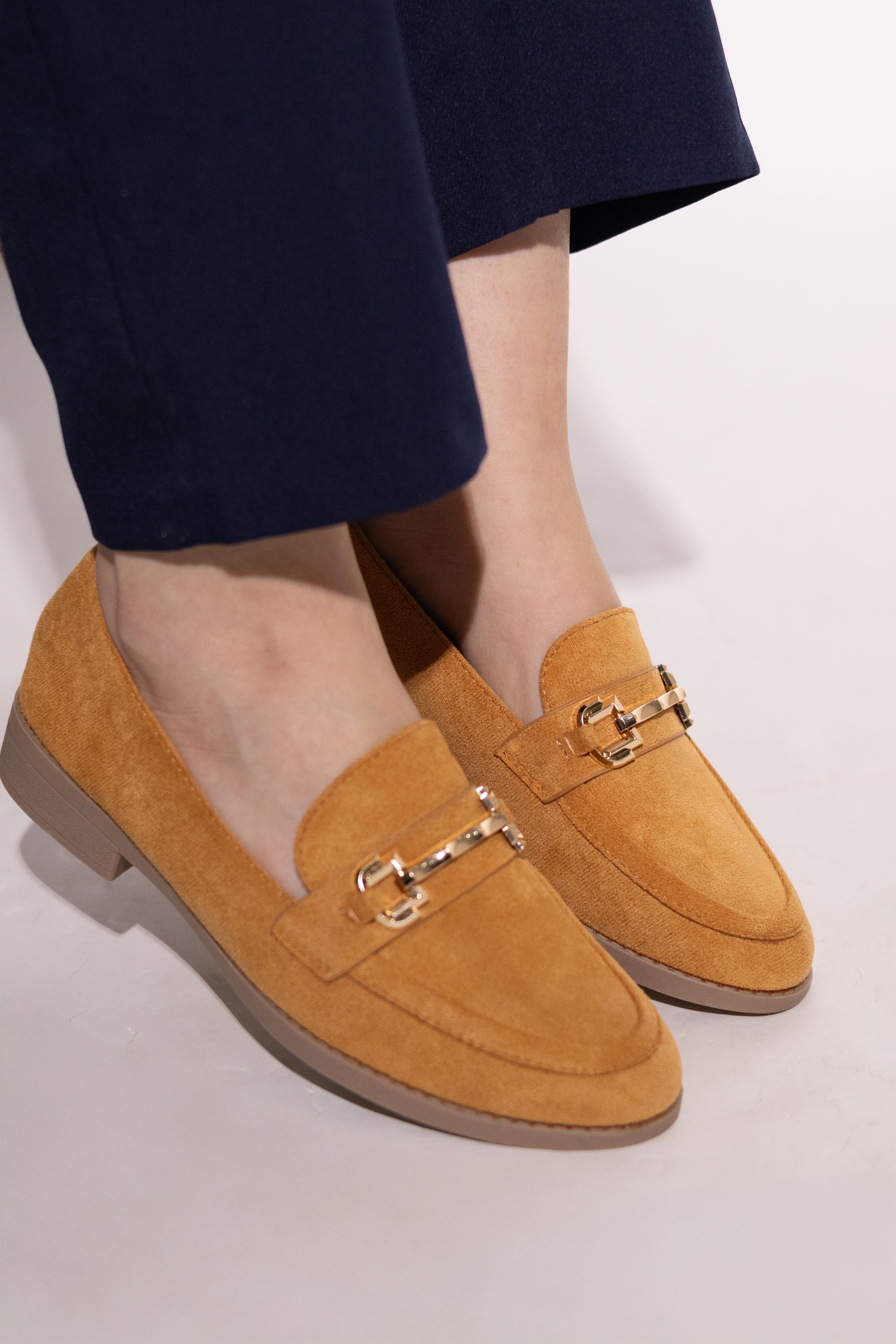 mocassin daim W26 khaki