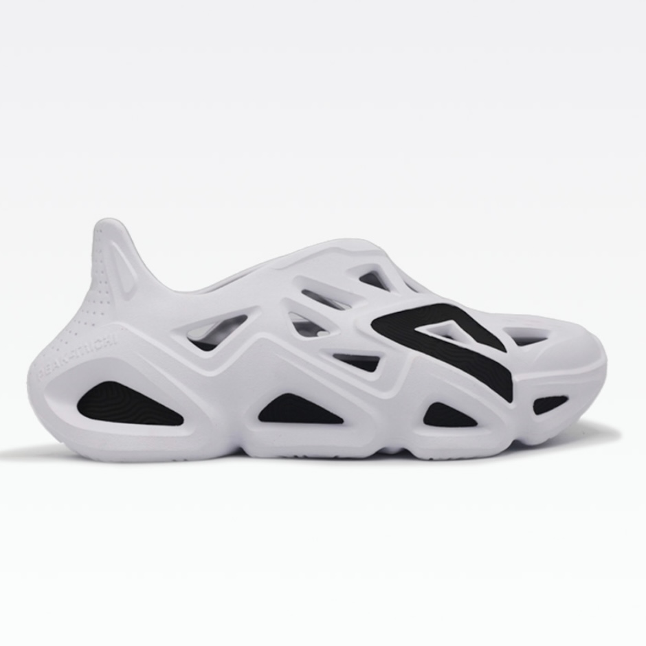 PEAK CROX WHITE BLACK 