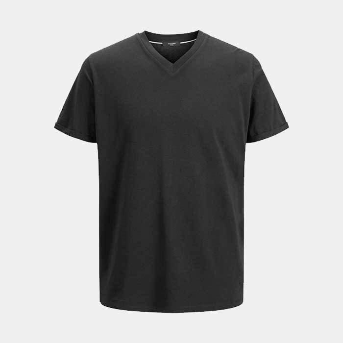  JPRBLALOGO SPRING TEE SS V-NECK