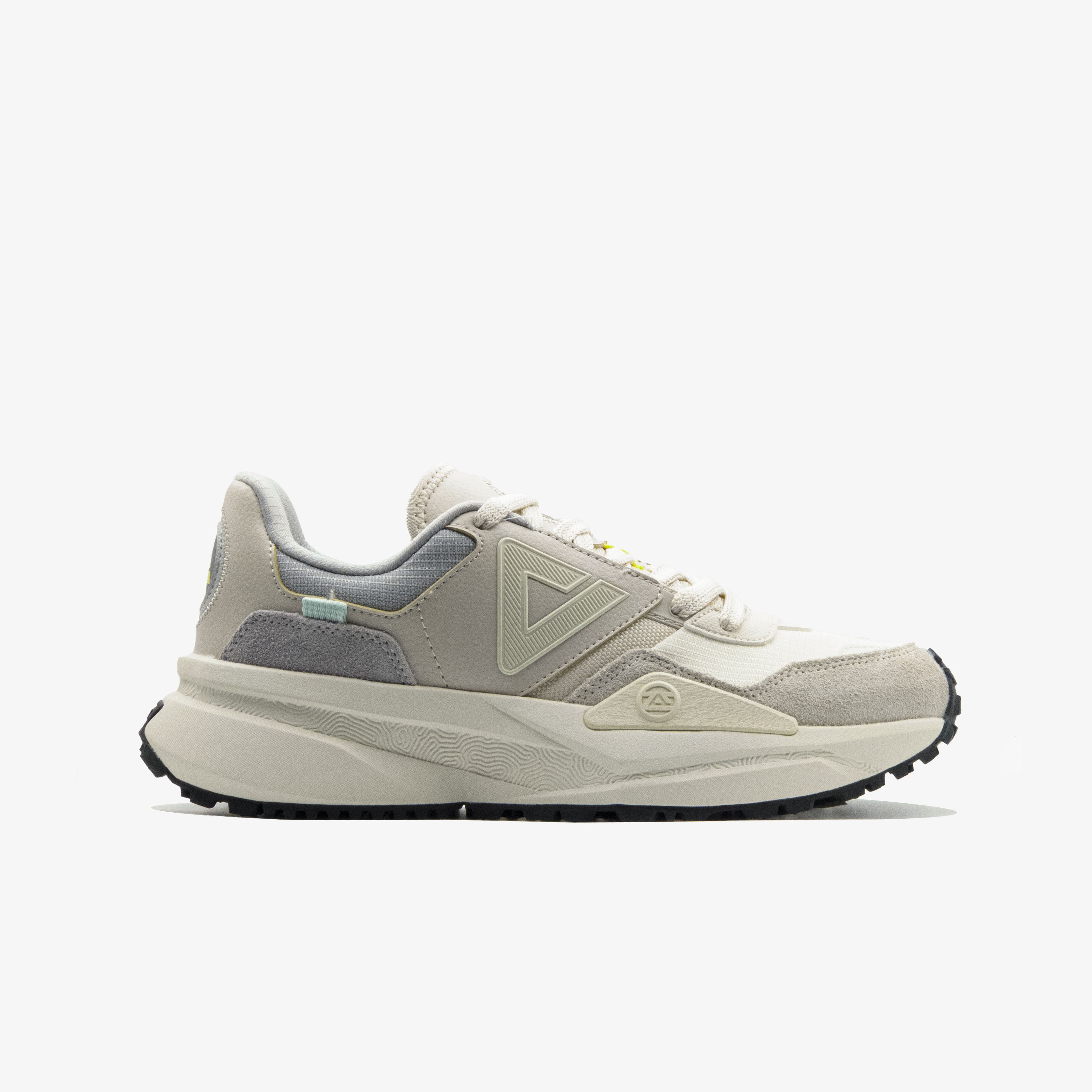 PEAK RETRO CASUAL SHOES OFF WHITE KHAKI +
