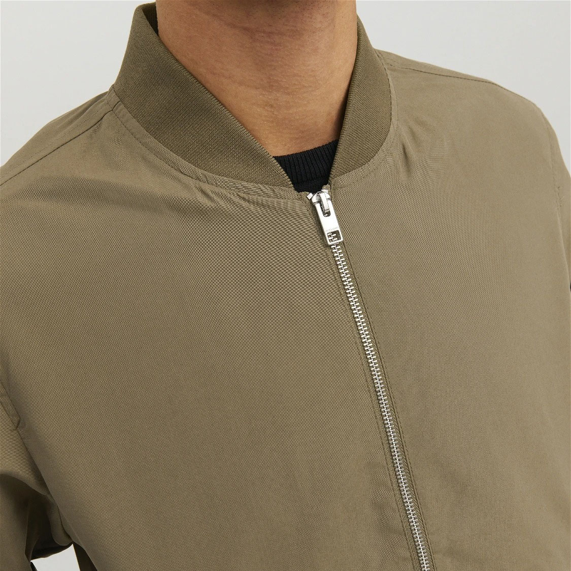 JACK & JONES BLOUSON AVIATEUR POUR HOMME - KAKI