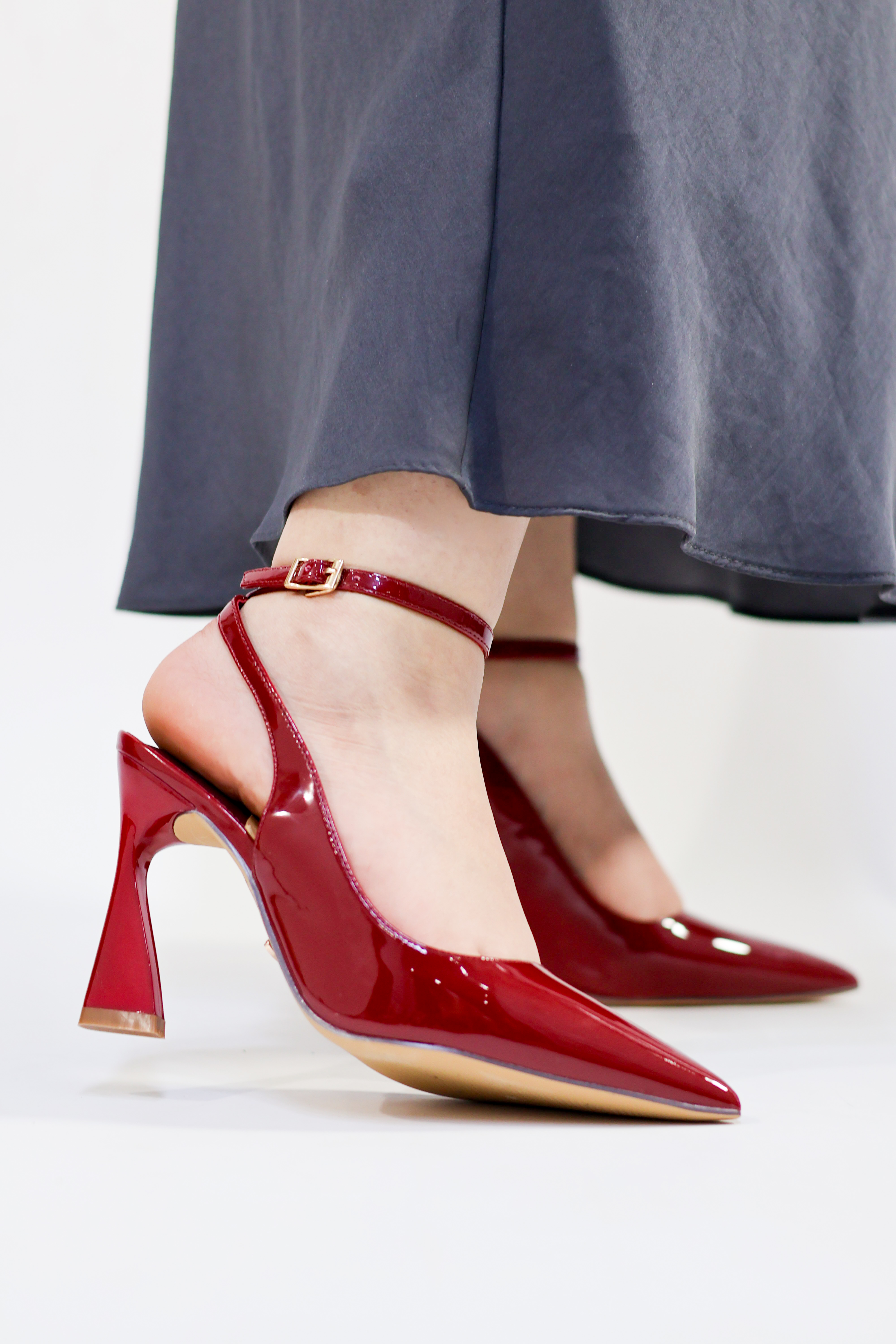 Escarpin Julia bordeau