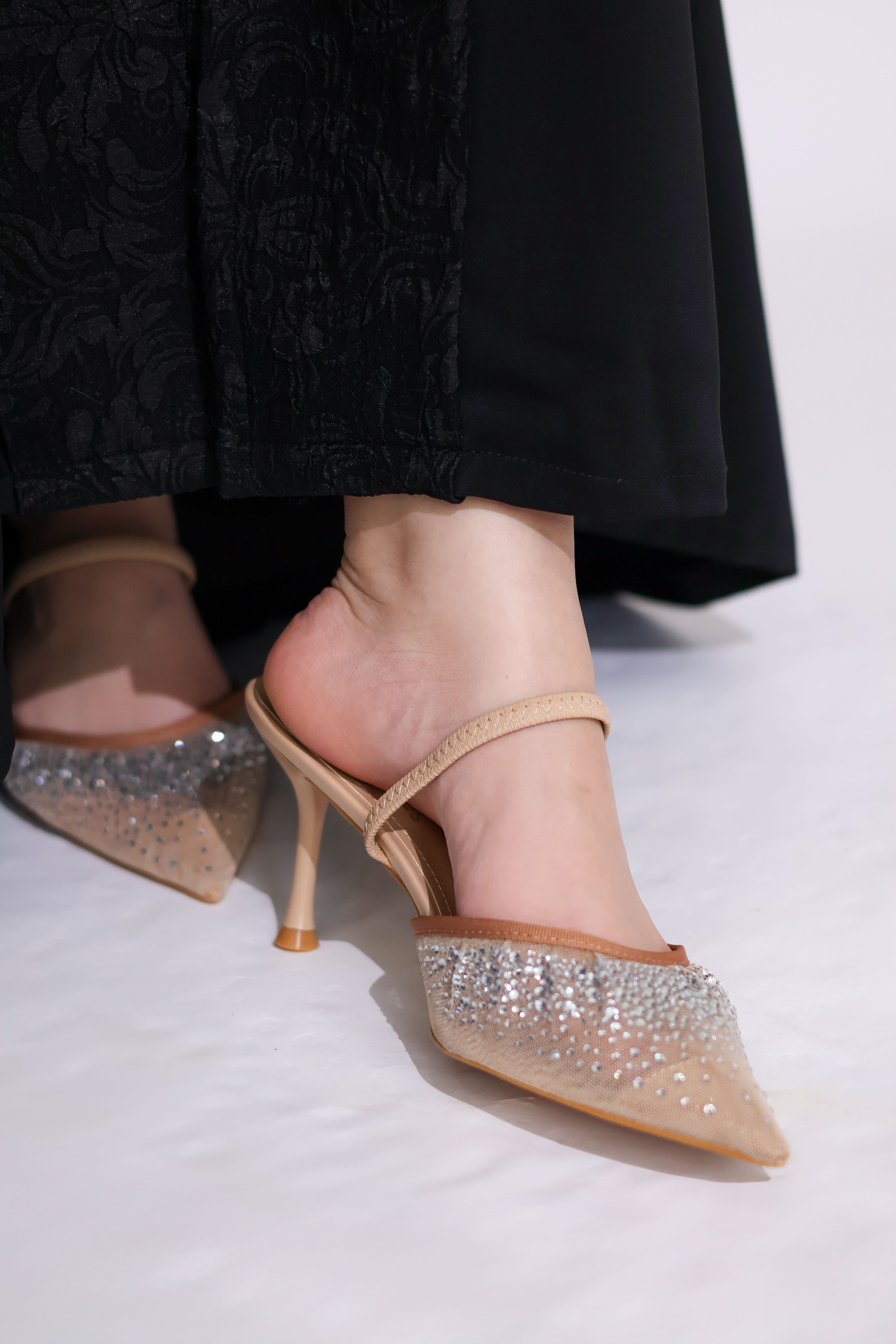 Mule talon moda shoes 2256-1 khaki