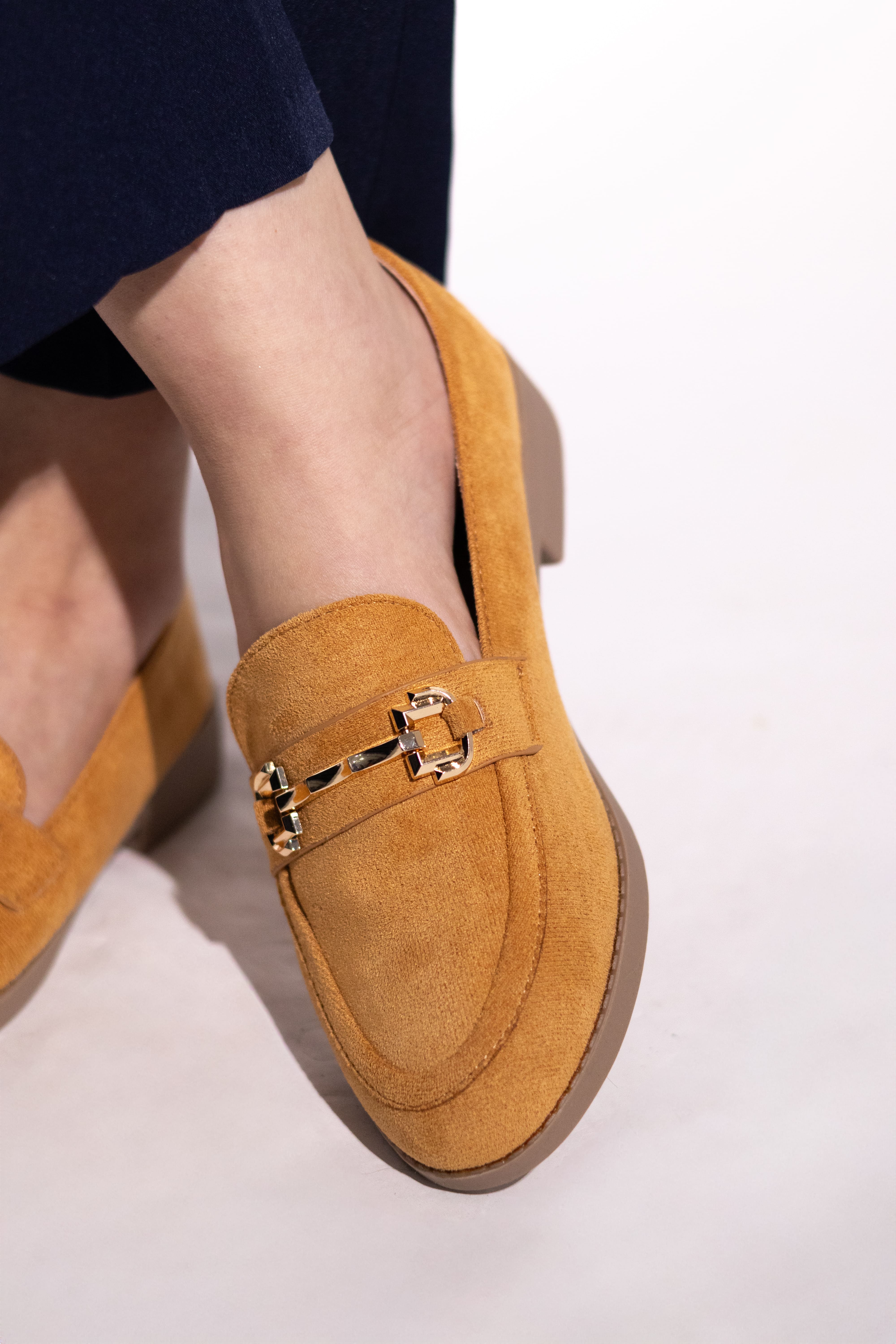 mocassin daim W26 khaki