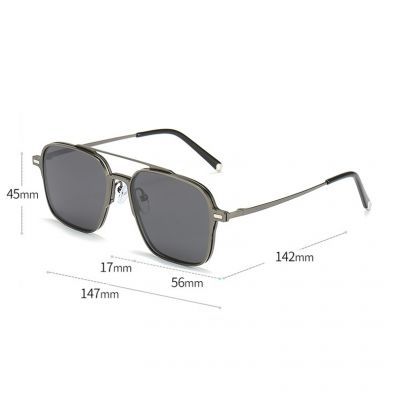 Lunettes de soleil polarisées à clip magnétique