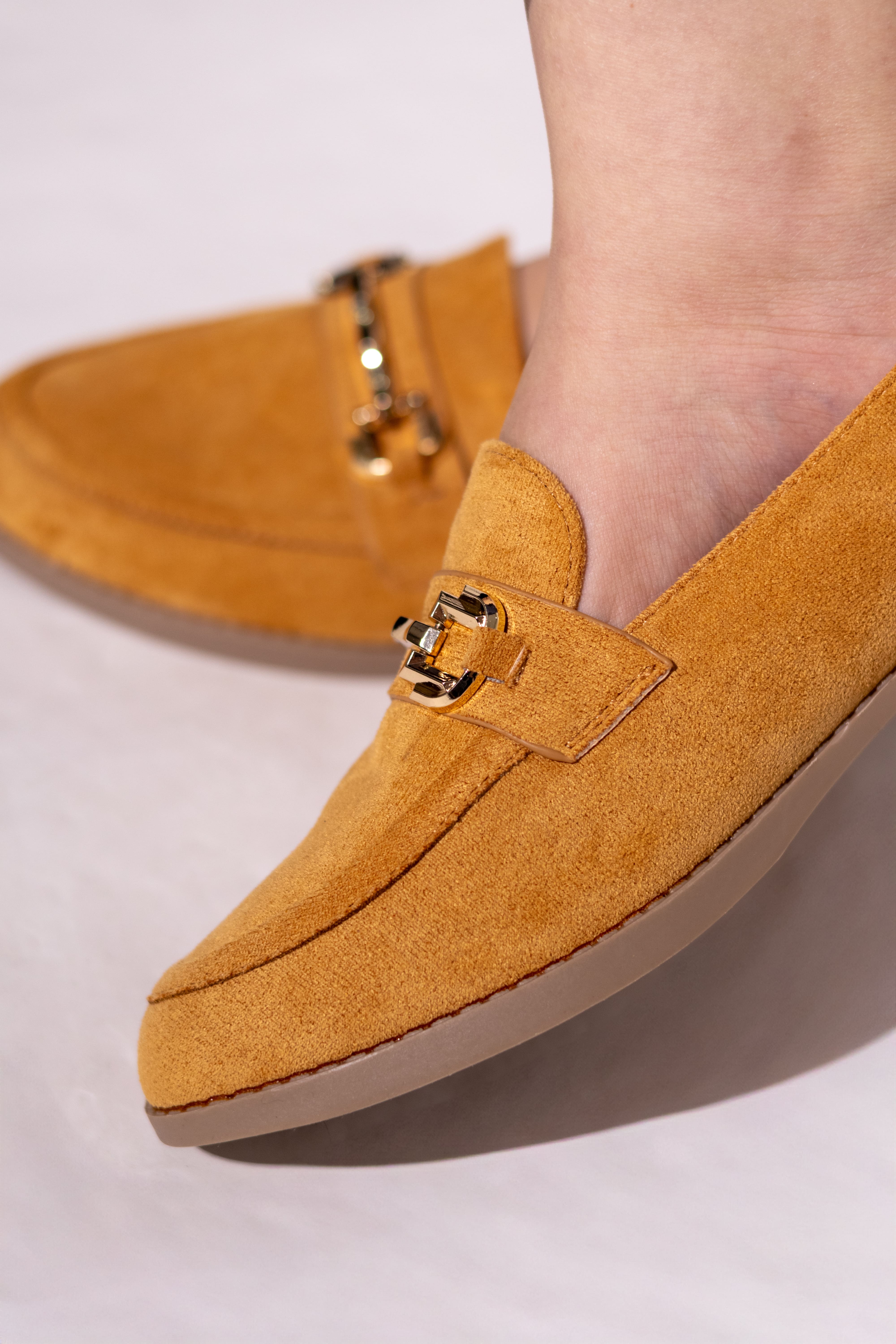 mocassin daim W26 khaki
