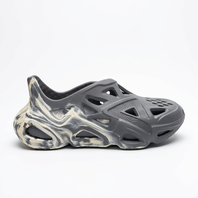 PEAK CROCS DK GREY KHAKI 