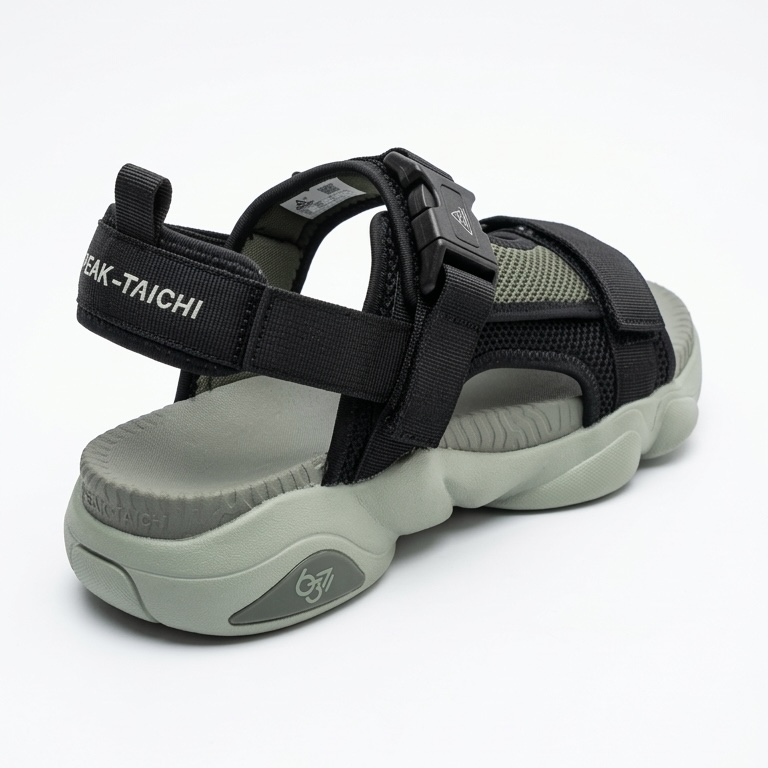 PEAK SANDAL BLACK OLIVE GREEN 