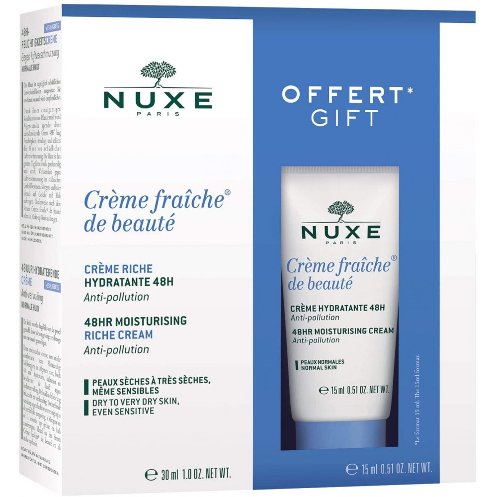 NUXE CREME FRAICHE HYDRATANTE 30ML+15ML