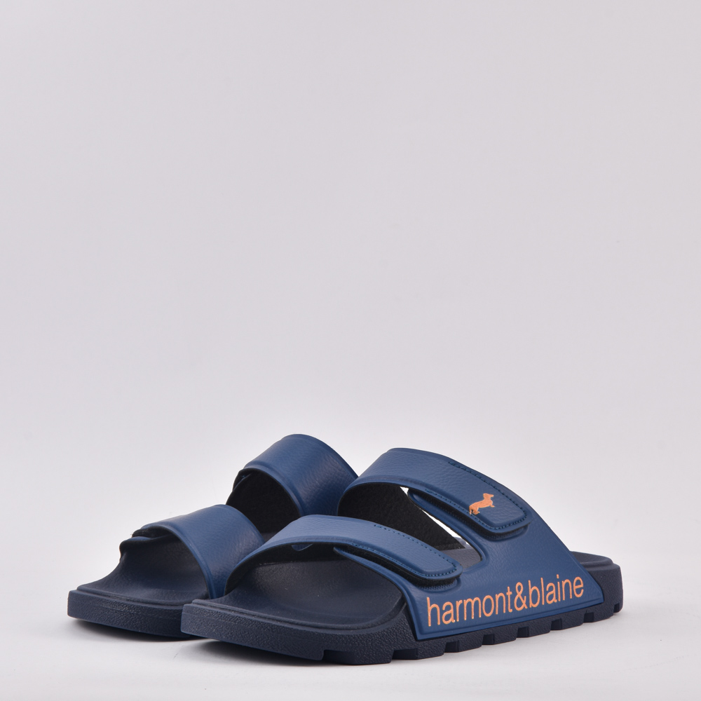 HARMONT AND BLAINE CIABATTA UOMO BLUBBER - LOGO AVIO - ARANCIO