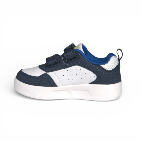QILOO SHOES WHITE/NAVY/GREEN