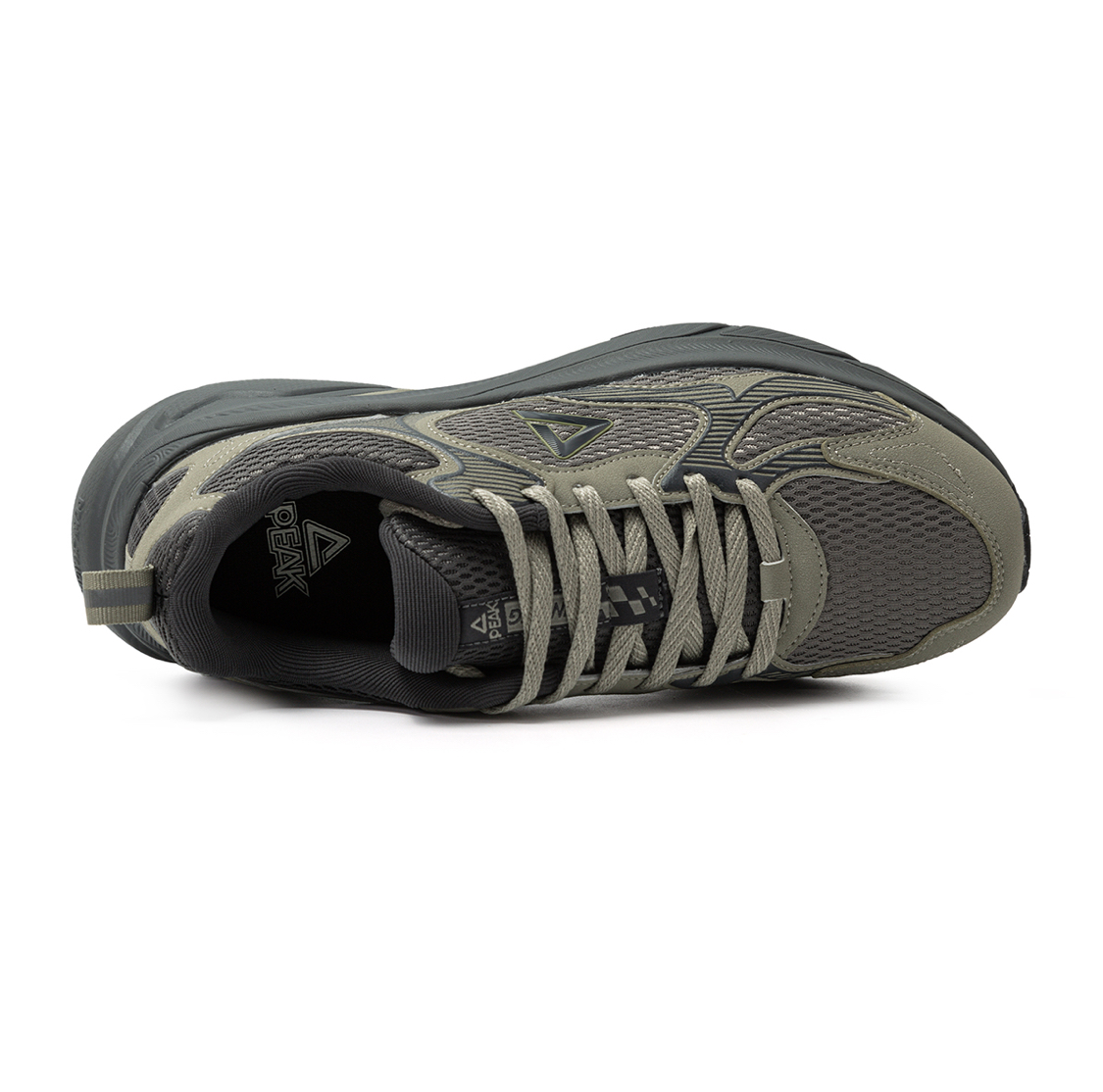 PEAK RUNING ASPHALTE GREEN 