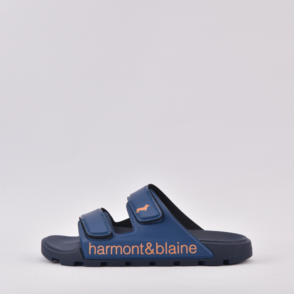 HARMONT AND BLAINE CIABATTA UOMO BLUBBER - LOGO AVIO - ARANCIO
