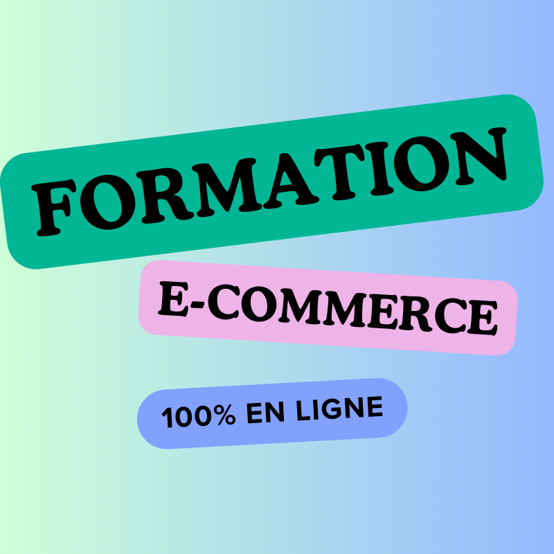 FORMATION E-COMMERCE 100% EN LIGNE