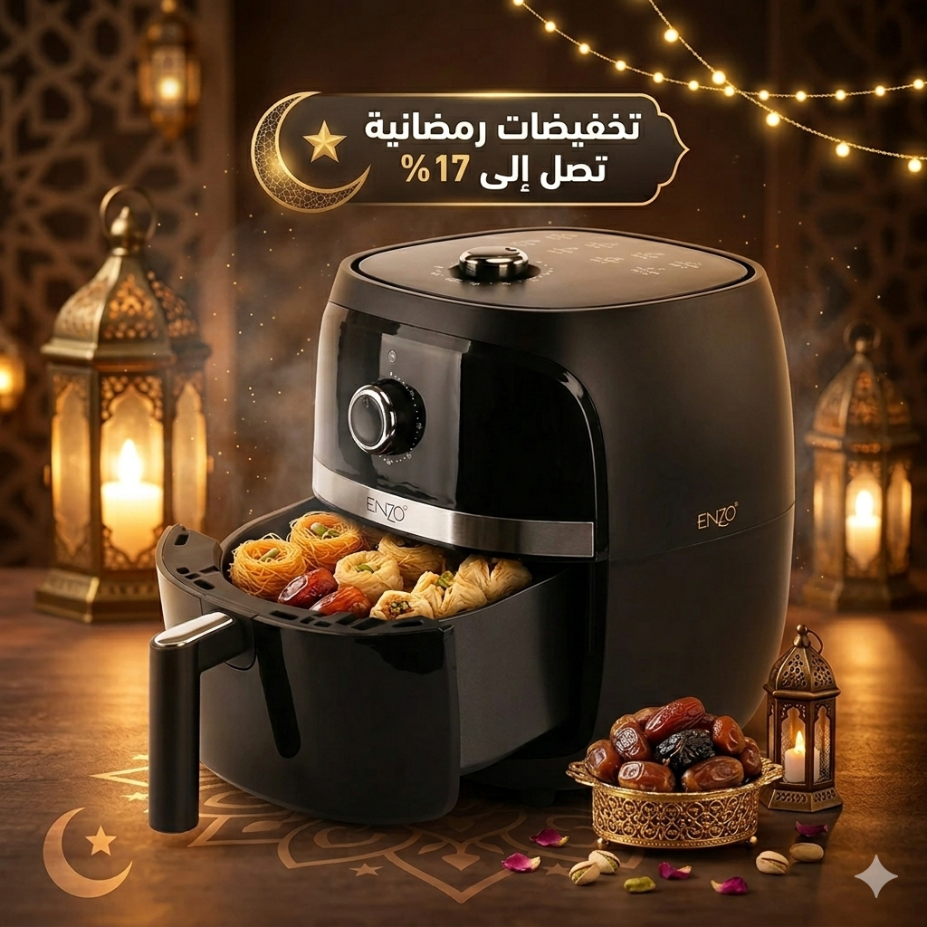 ENZO PROFESSIONAL AIR FRYER 4.5L