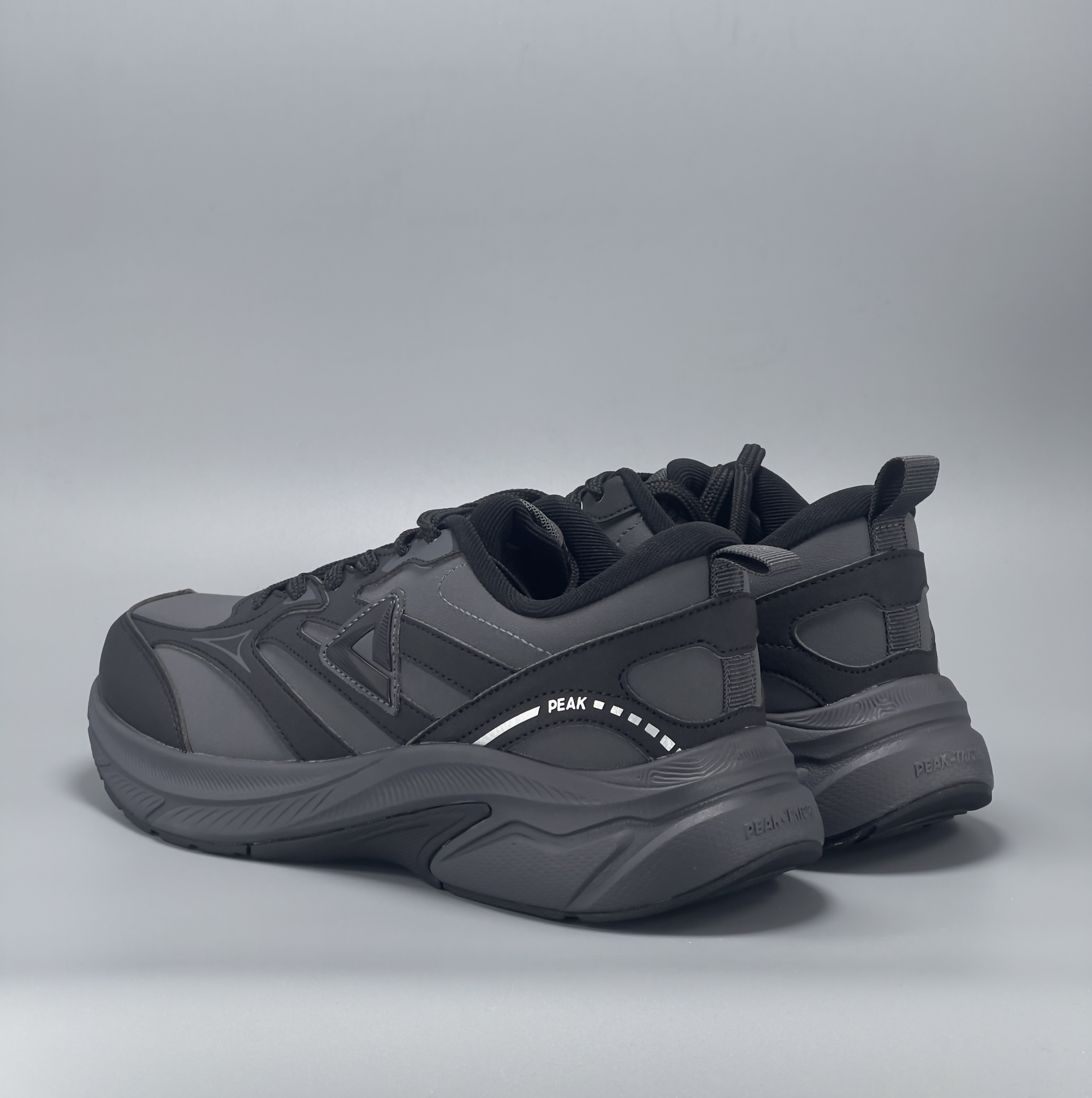 PEAK RUNNING DK GREY BLACK