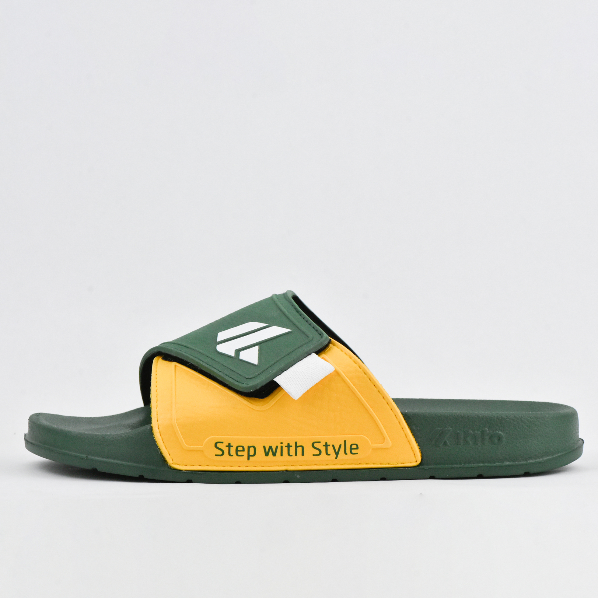 CLAQUETTE AH92M GREEN KITO POUR HOMME