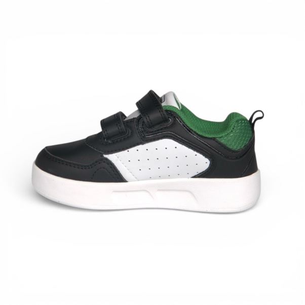 QILOO SHOES WHITE/BLACK/OLIVE