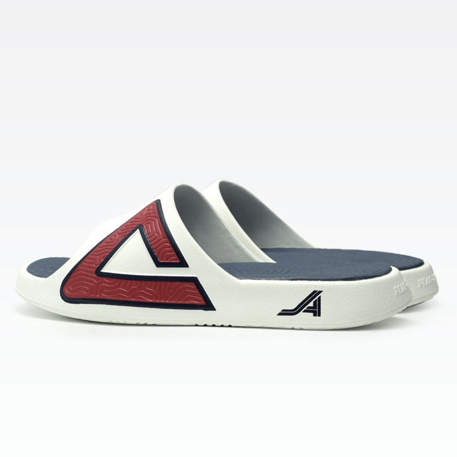 PEAK SLIPER OFF WHITE NAVY