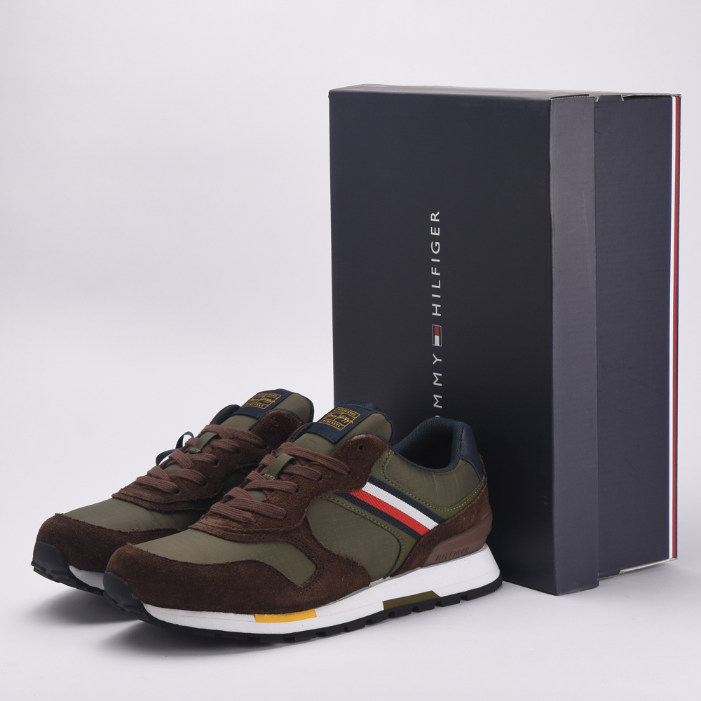 TOMMY HILFIGER RETRO RUNNER MIX STRIPES