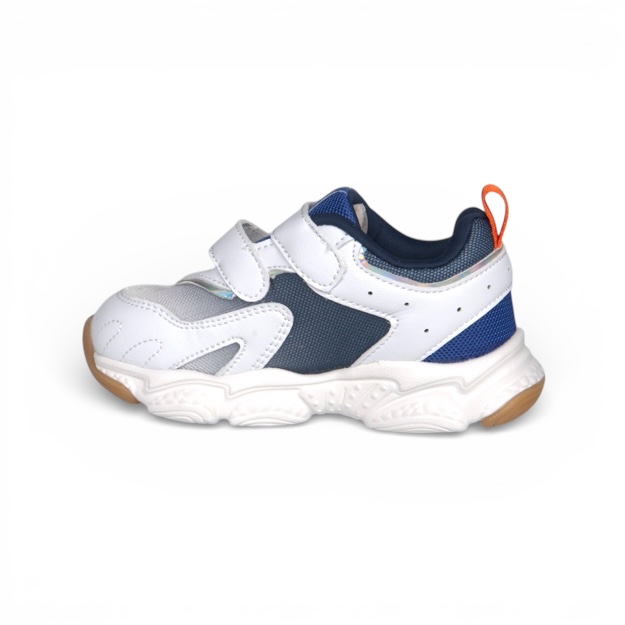 QILOO SHOES WHITE/NAVY