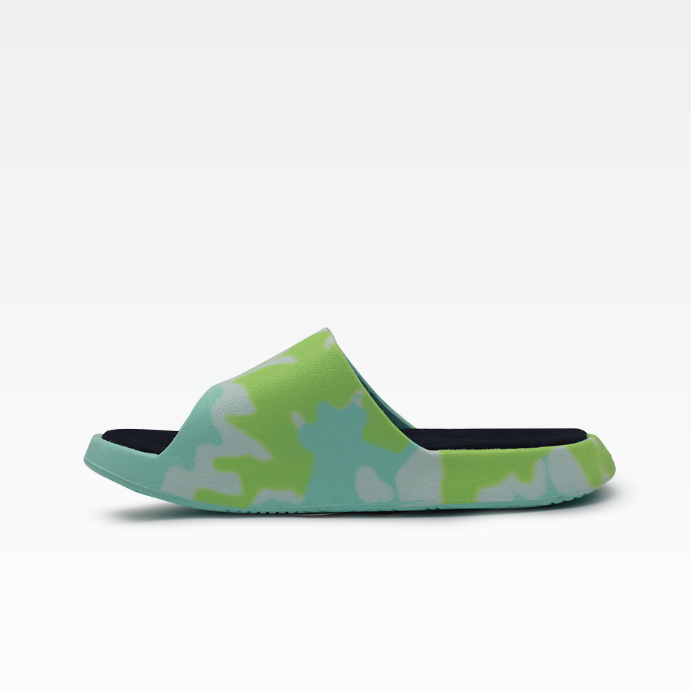 SLIPPERS GREEN/BLUE