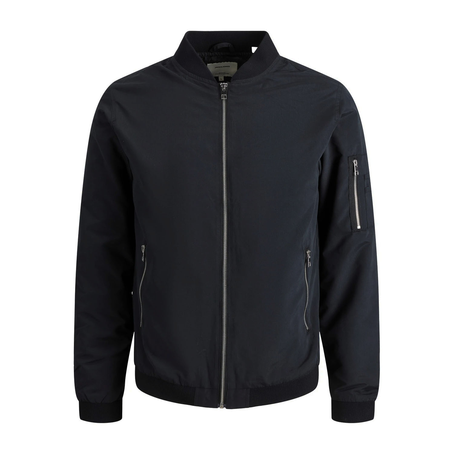 JACK & JONES BLOUSON AVIATEUR POUR HOMME - NOIR