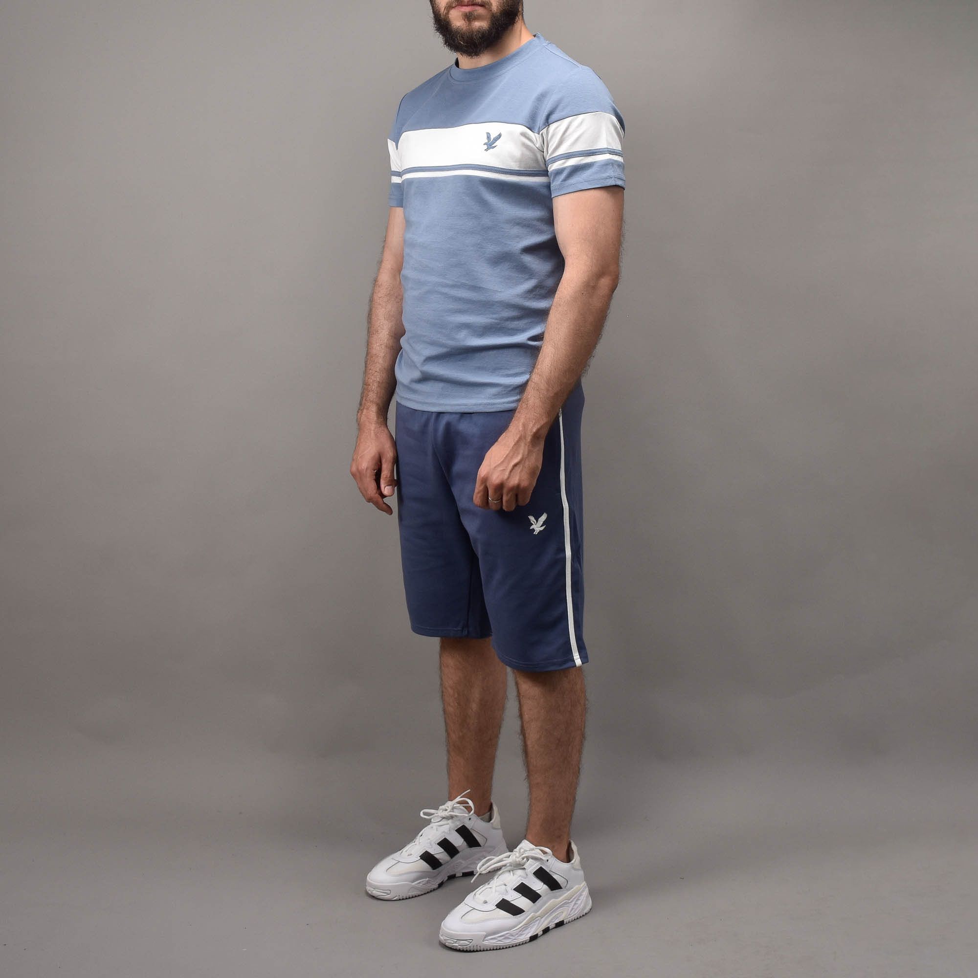 ENSEMBLE EAGLE BLEU BLANC
