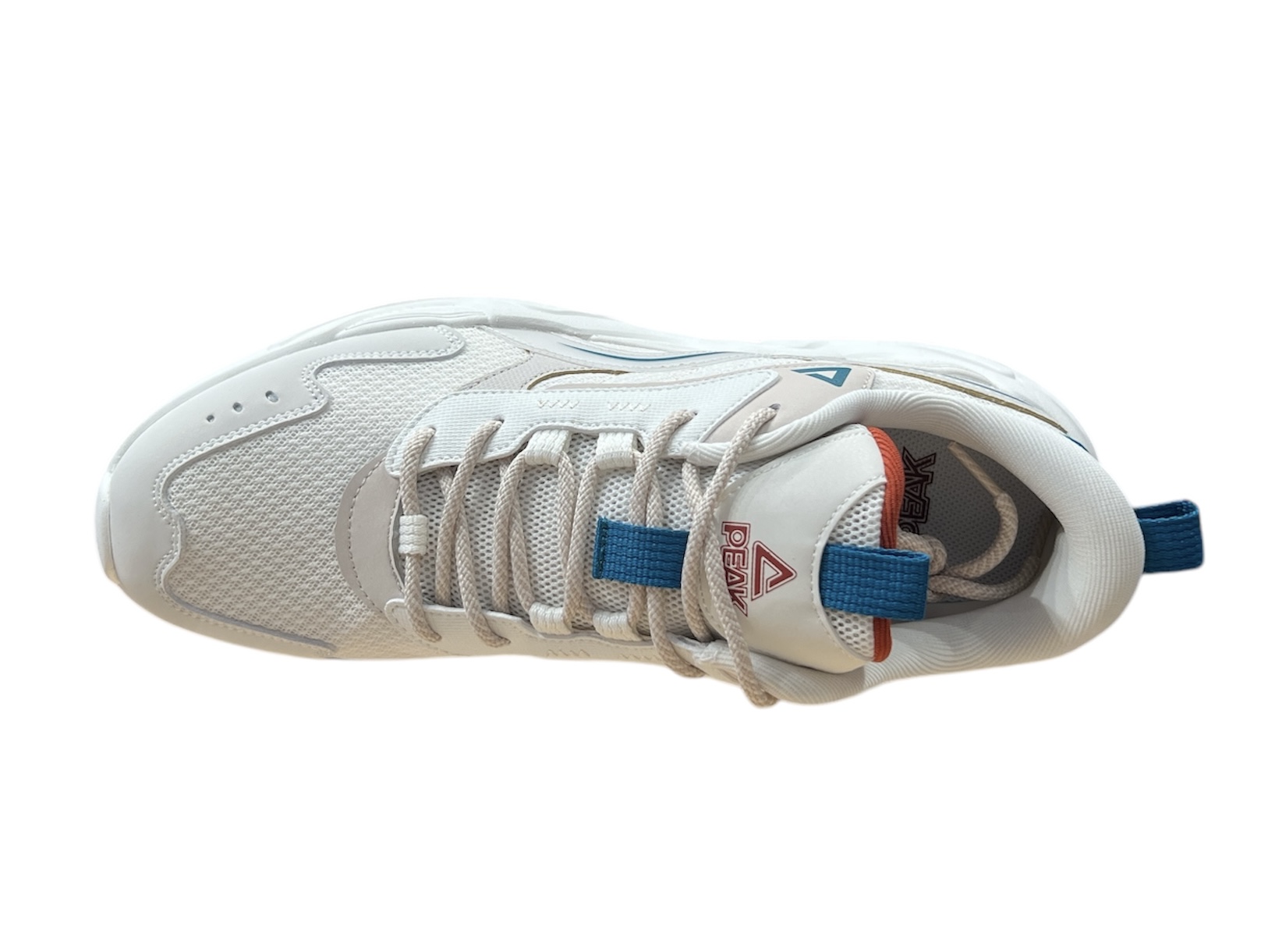 RETRO CASUAL SHOES White/Green