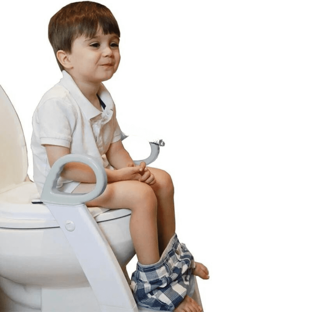 Réducteur de toilette avec poignées pour bébé