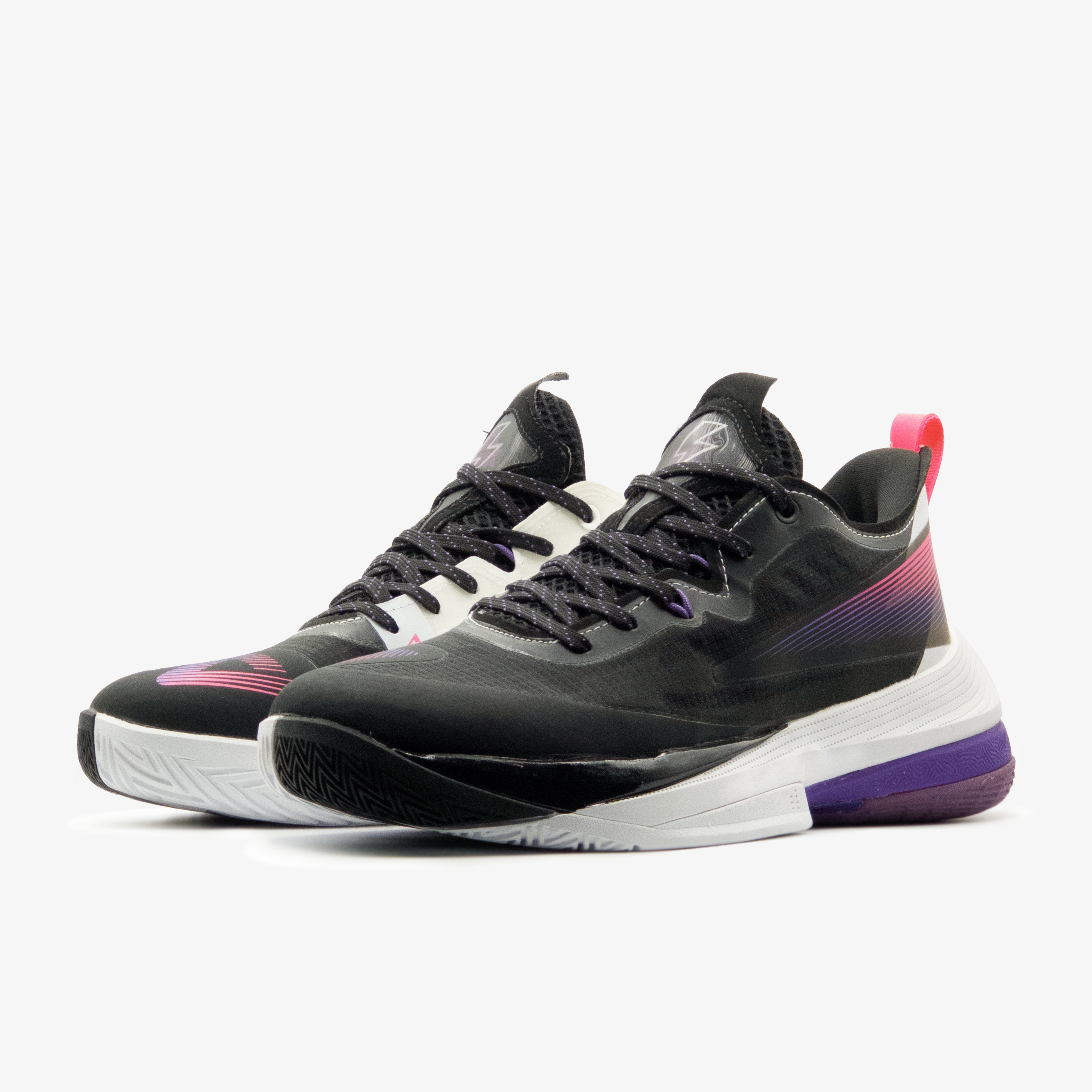 Basketball shoes Black/Lakers Purple