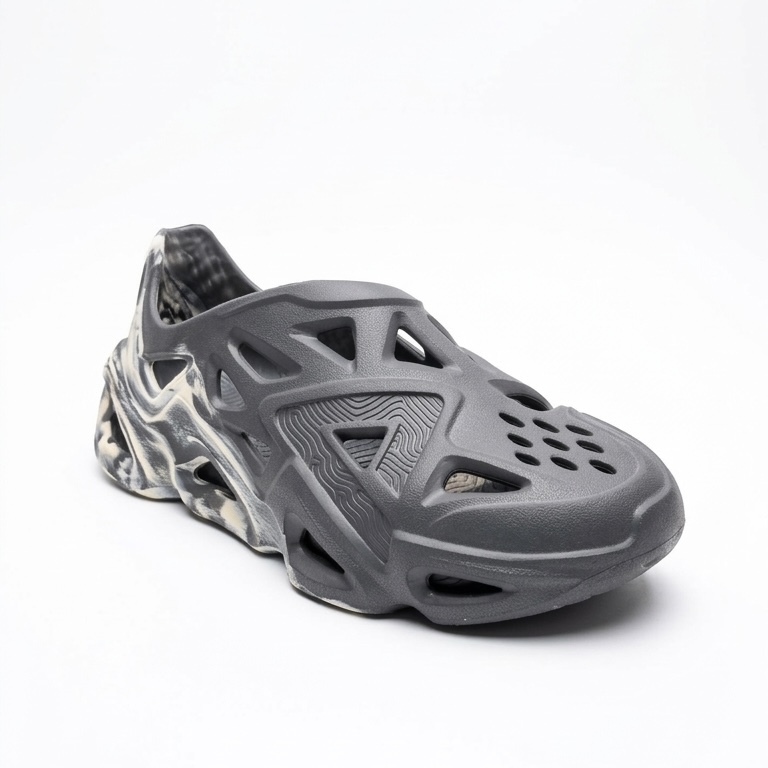 PEAK CROCS DK GREY KHAKI 