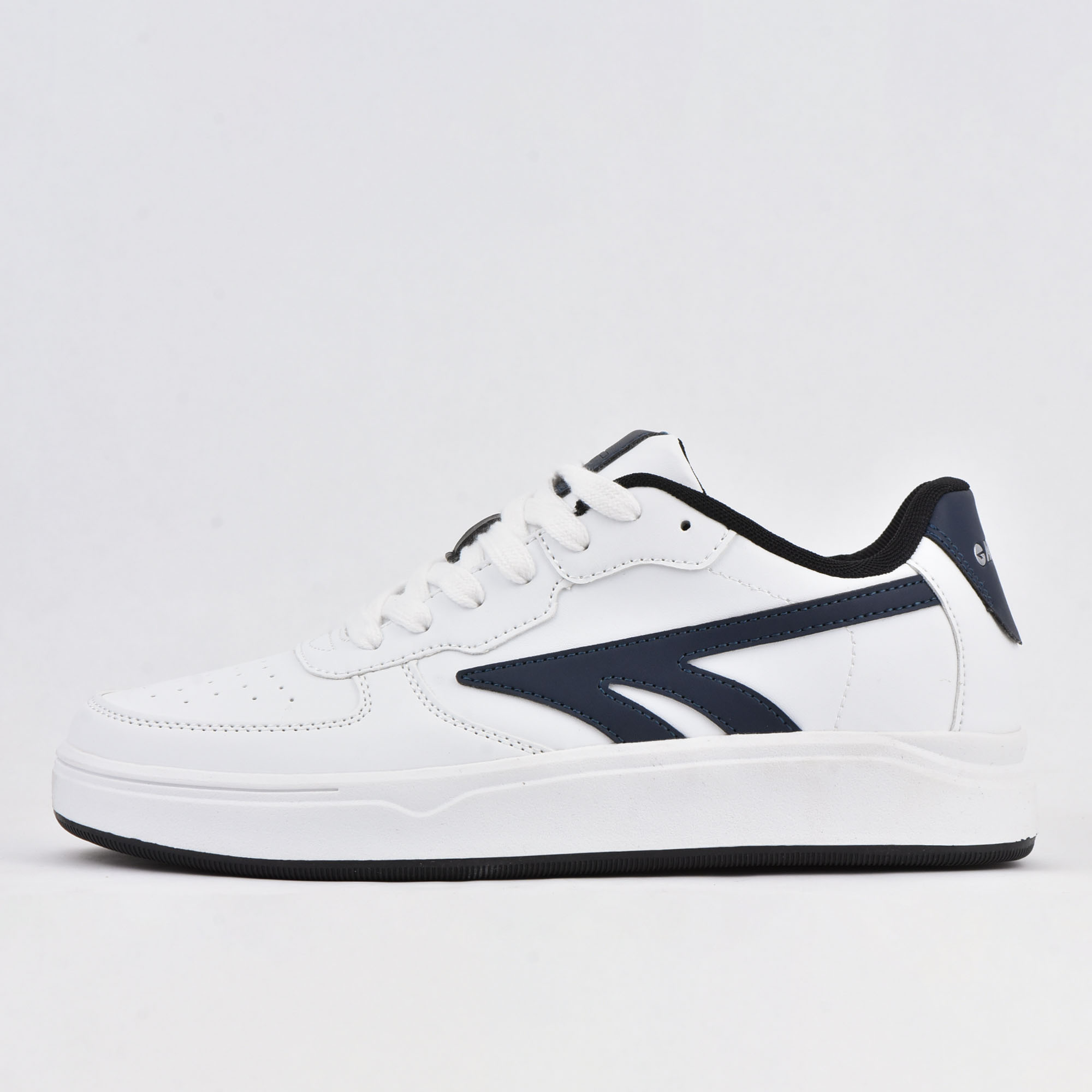 VASITY COURT WHITE/NAVY/BLACK HI TEC