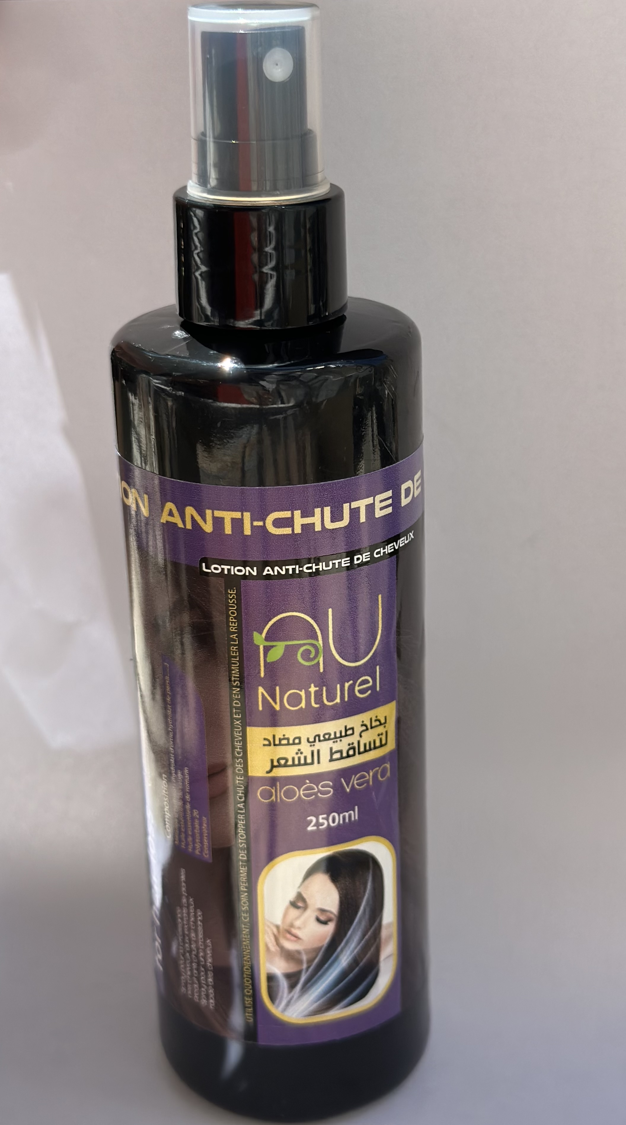 lotion anti chute