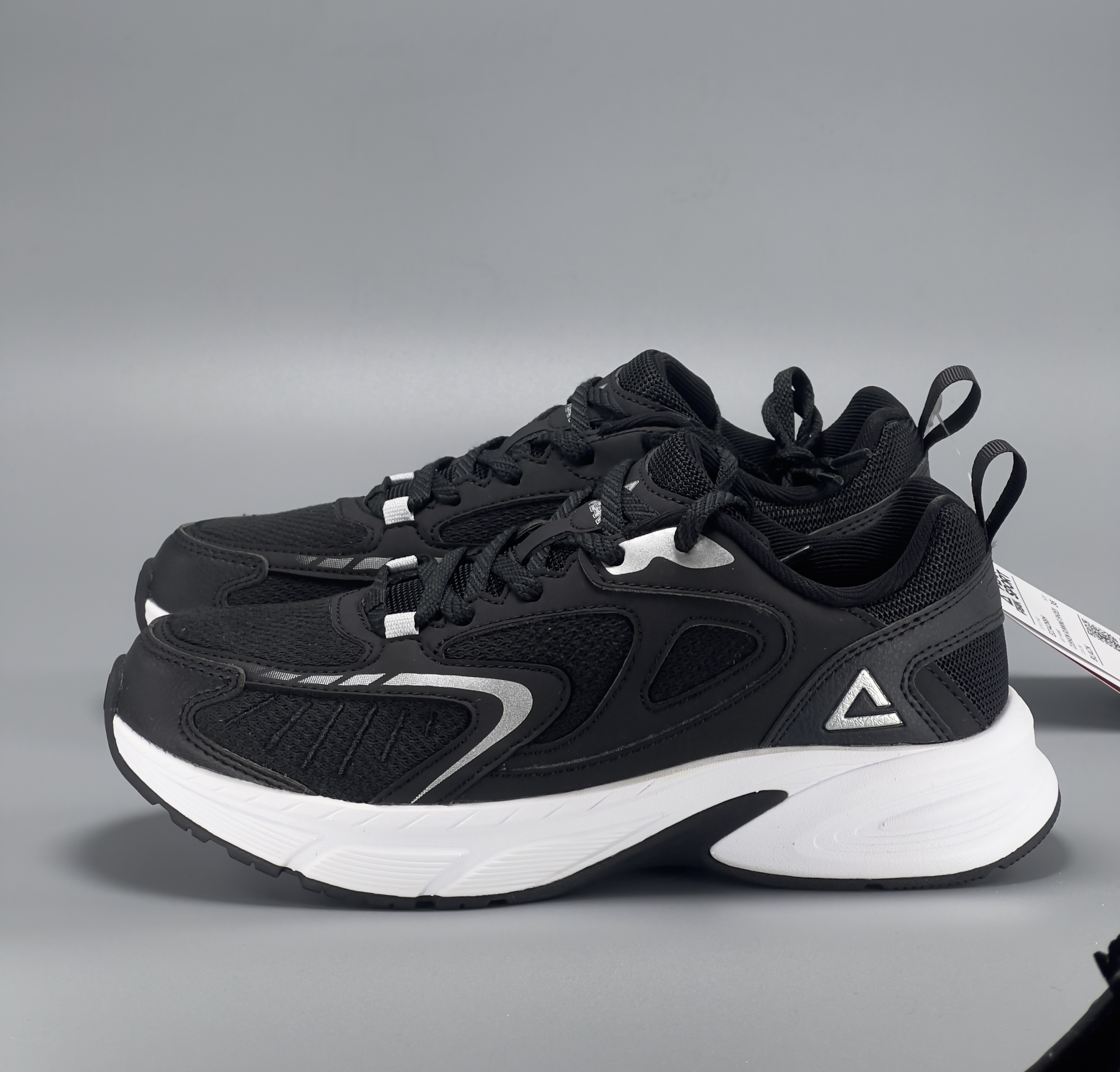 Peak CUSHION RUNNING SHOES Black 