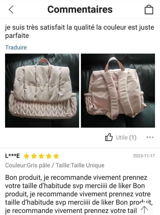 Sac à dos Mom 