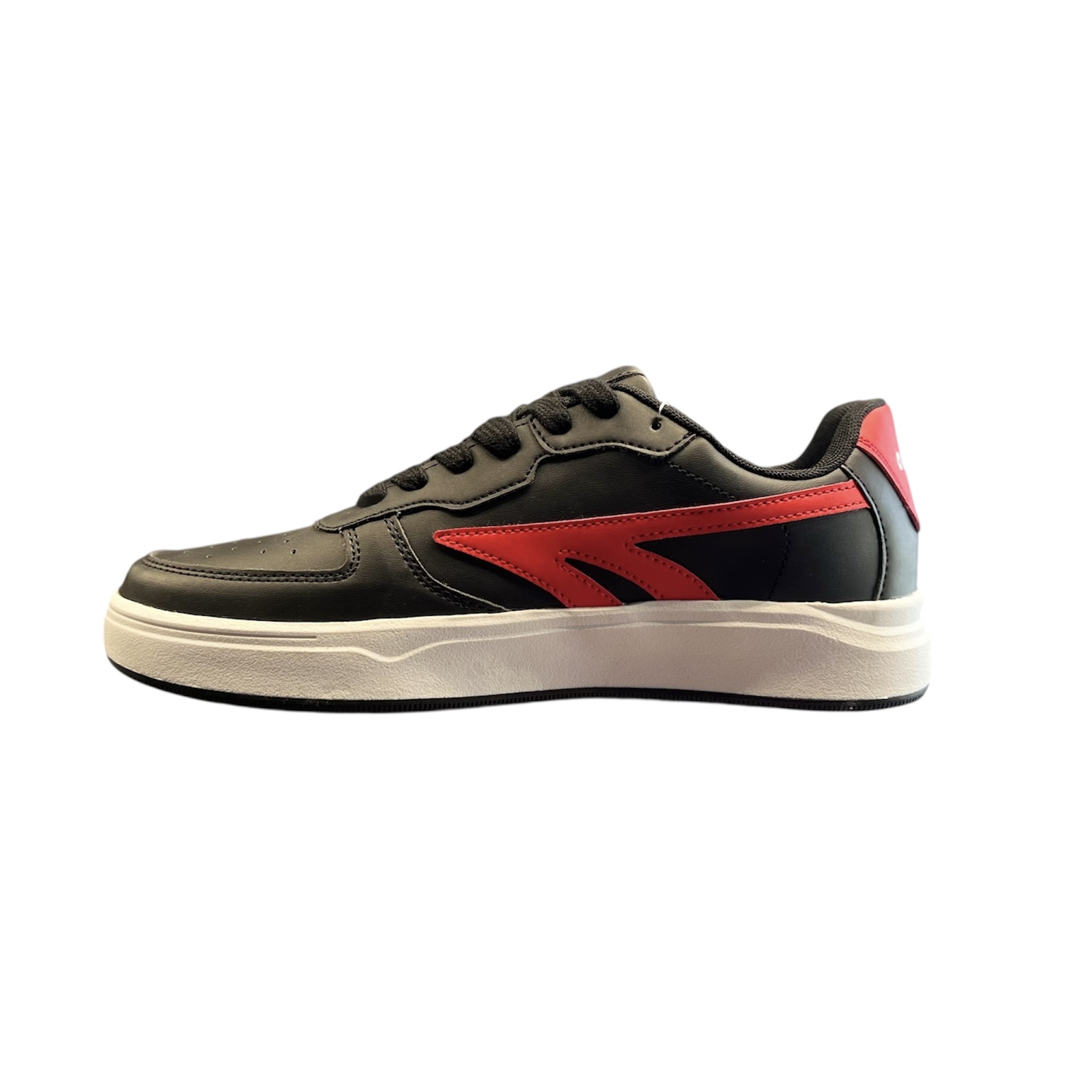 Varsity Court Black-Red