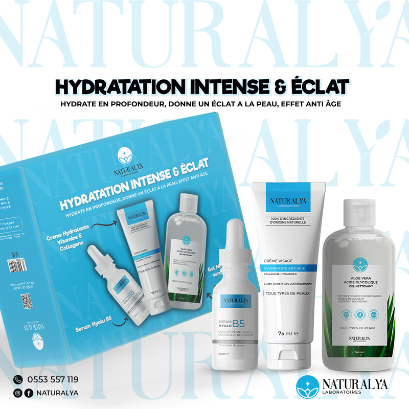 New pack hydratation intense et éclat 