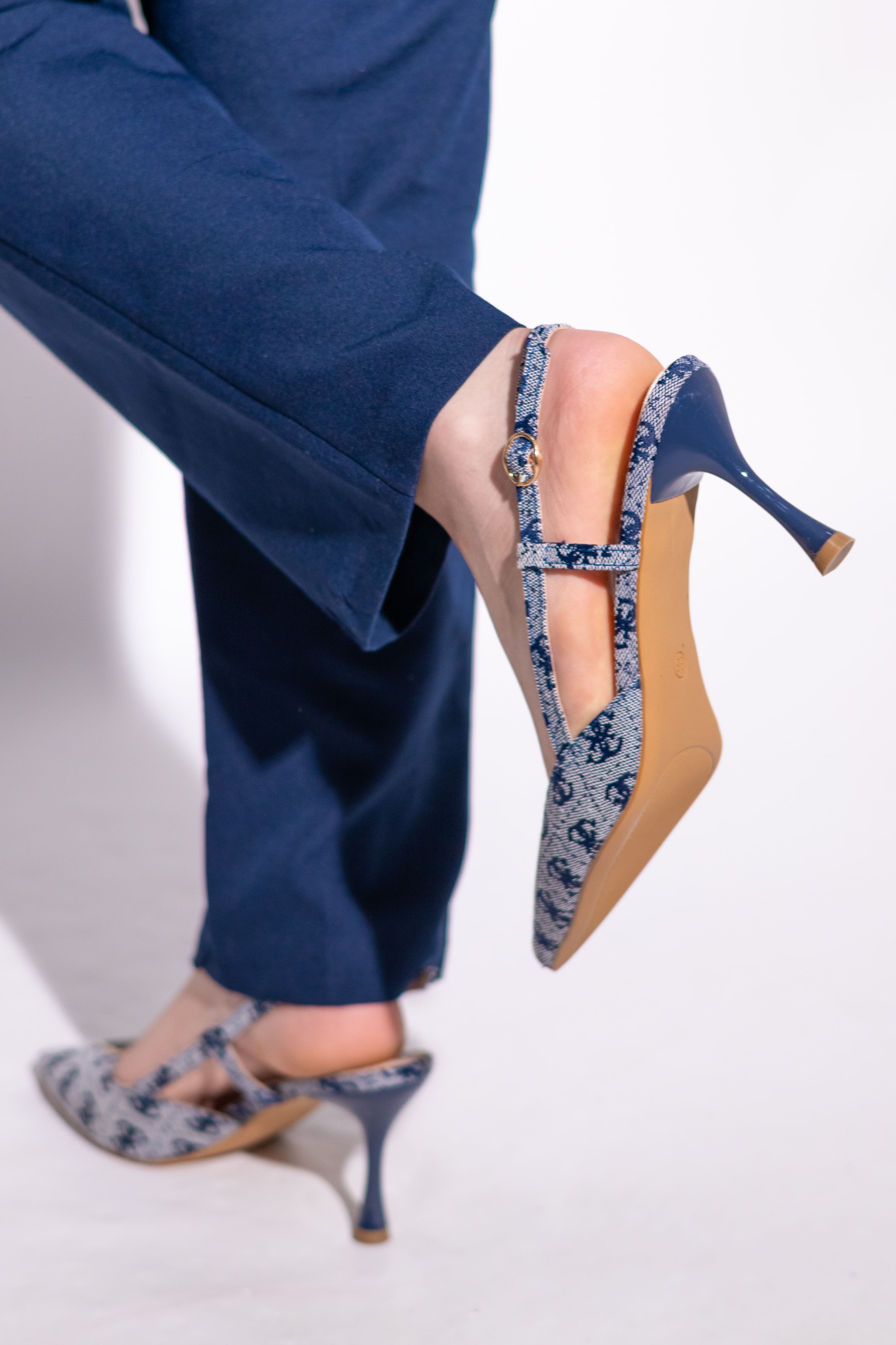 Escarpin moda shoes Bleu 1071-144