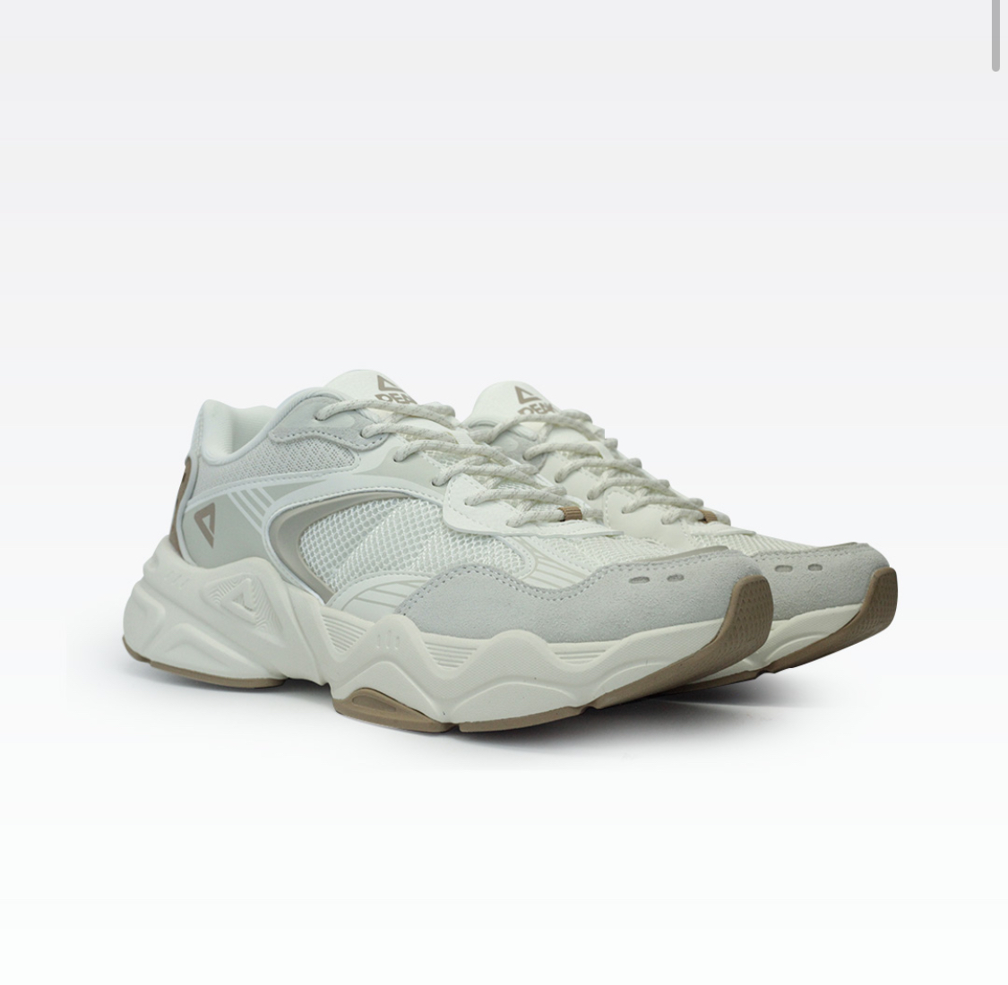 PEAK RETRO CANVAS WHITE / GREY 