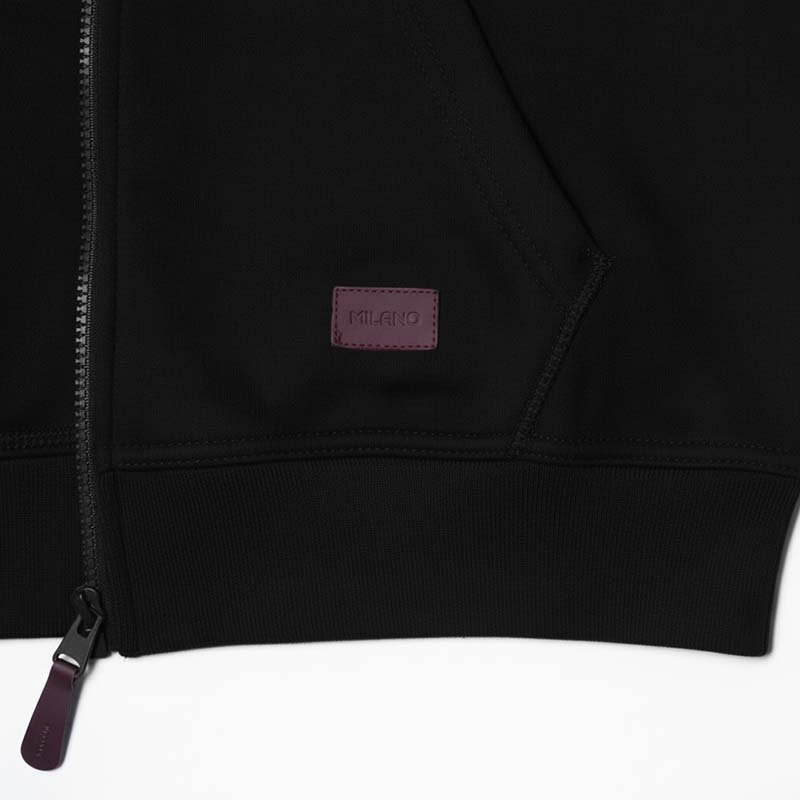 Sweat à capuche zippé homme NOIR