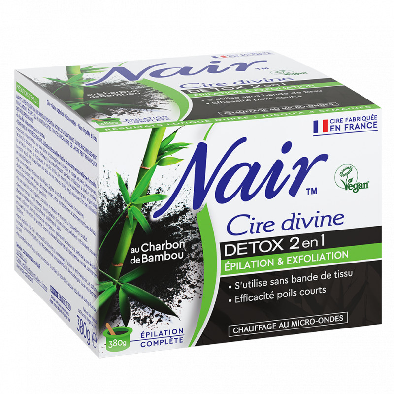  Cire Divine Detox 2 en 1 de Nair 380G