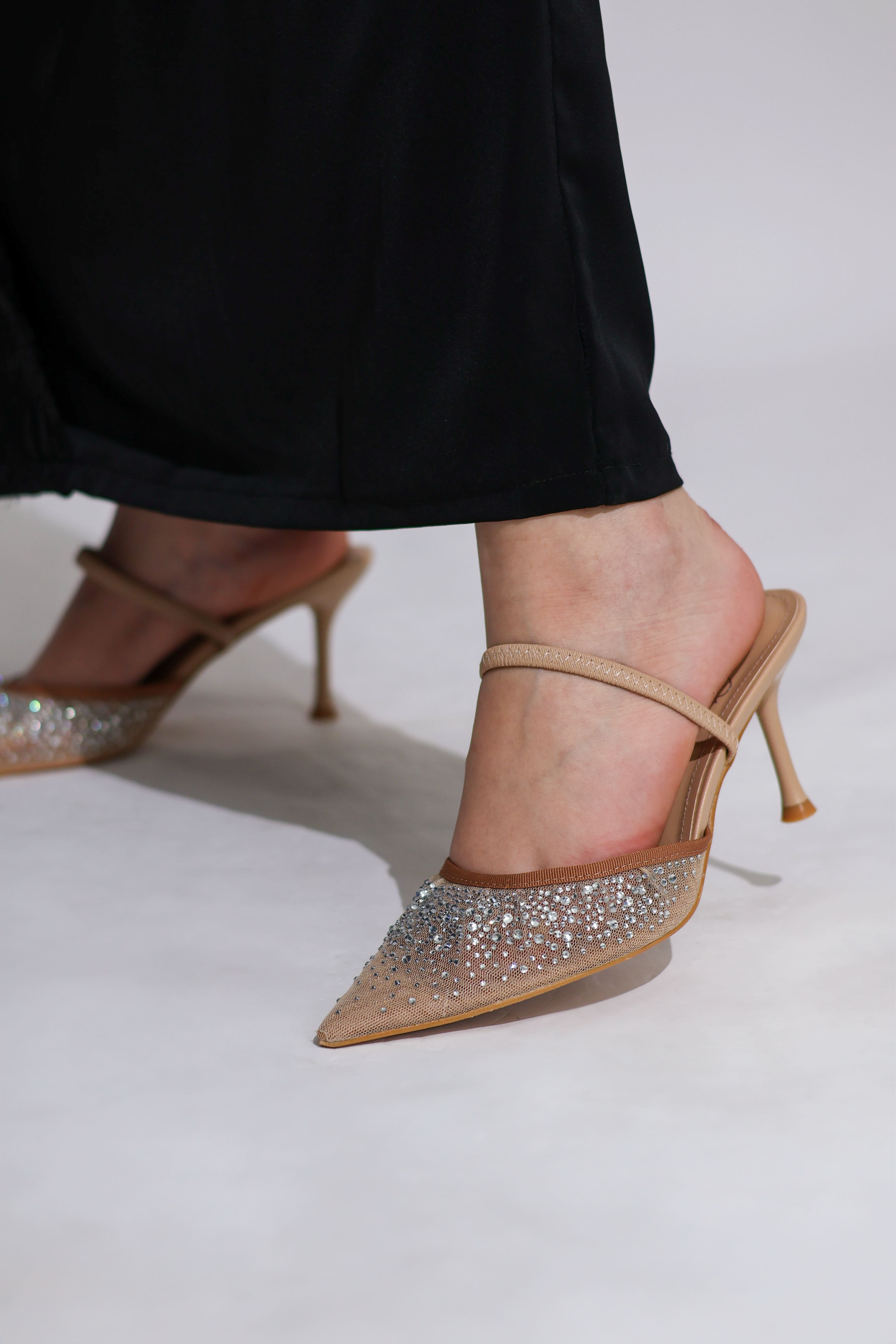 Mule talon moda shoes 2256-1 khaki
