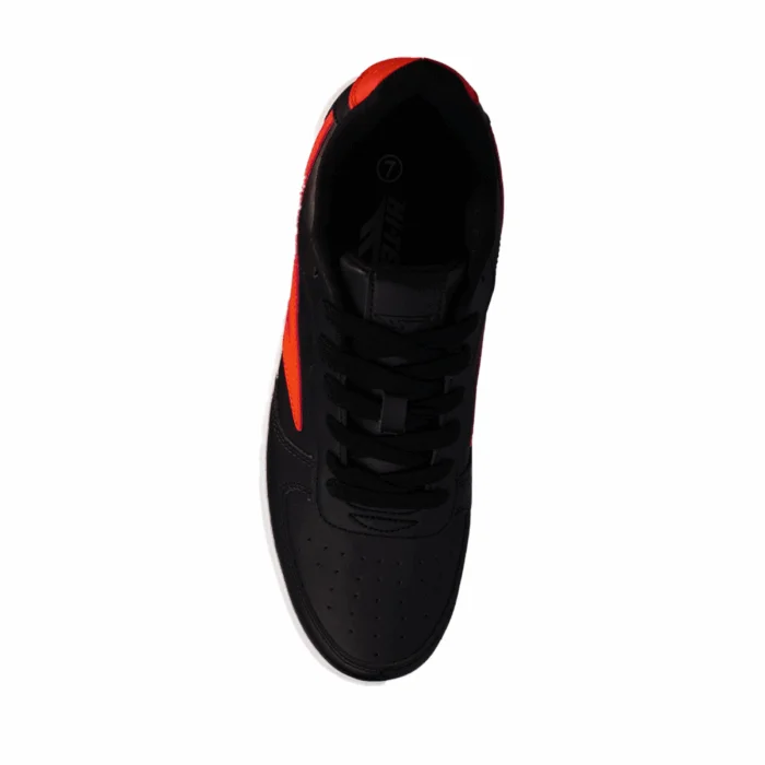 Varsity Court Black-Red