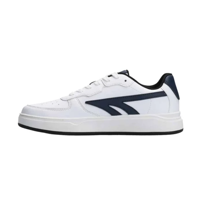 Varsity Court White-Navy-Black