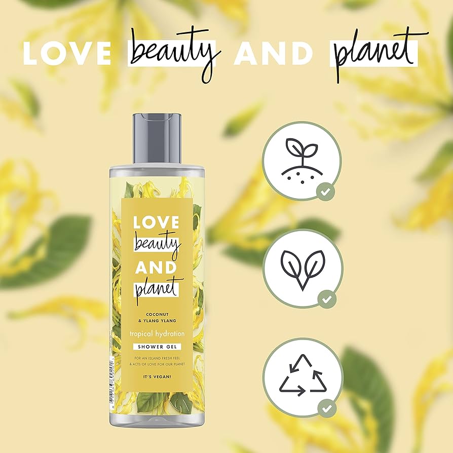 LOVE BEAUTY AND PLANET GEL DOUCHE HYDRATATION TROPICALE COCO & YLANG-YLANG 500ML