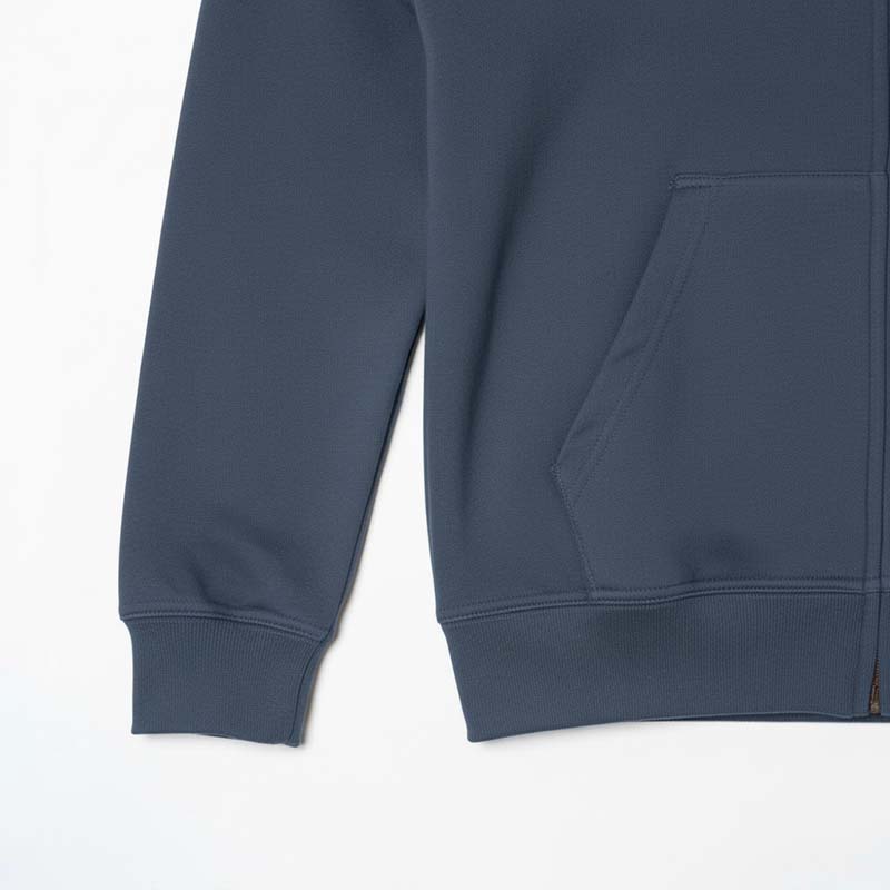 Sweat à capuche zippé homme SALVA BLUE