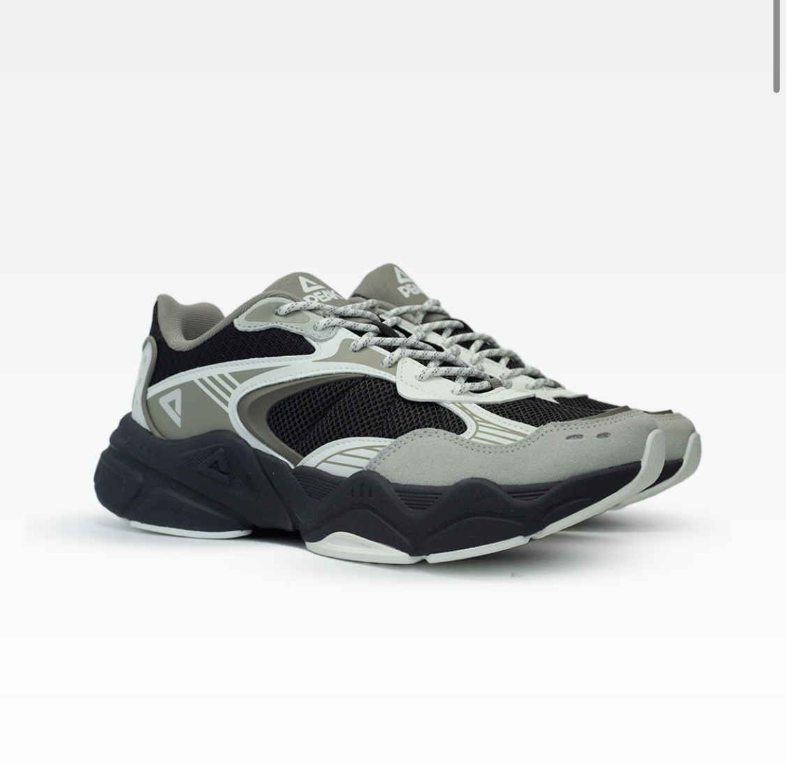 PEAK RETRO WHITE COFFE BROWN